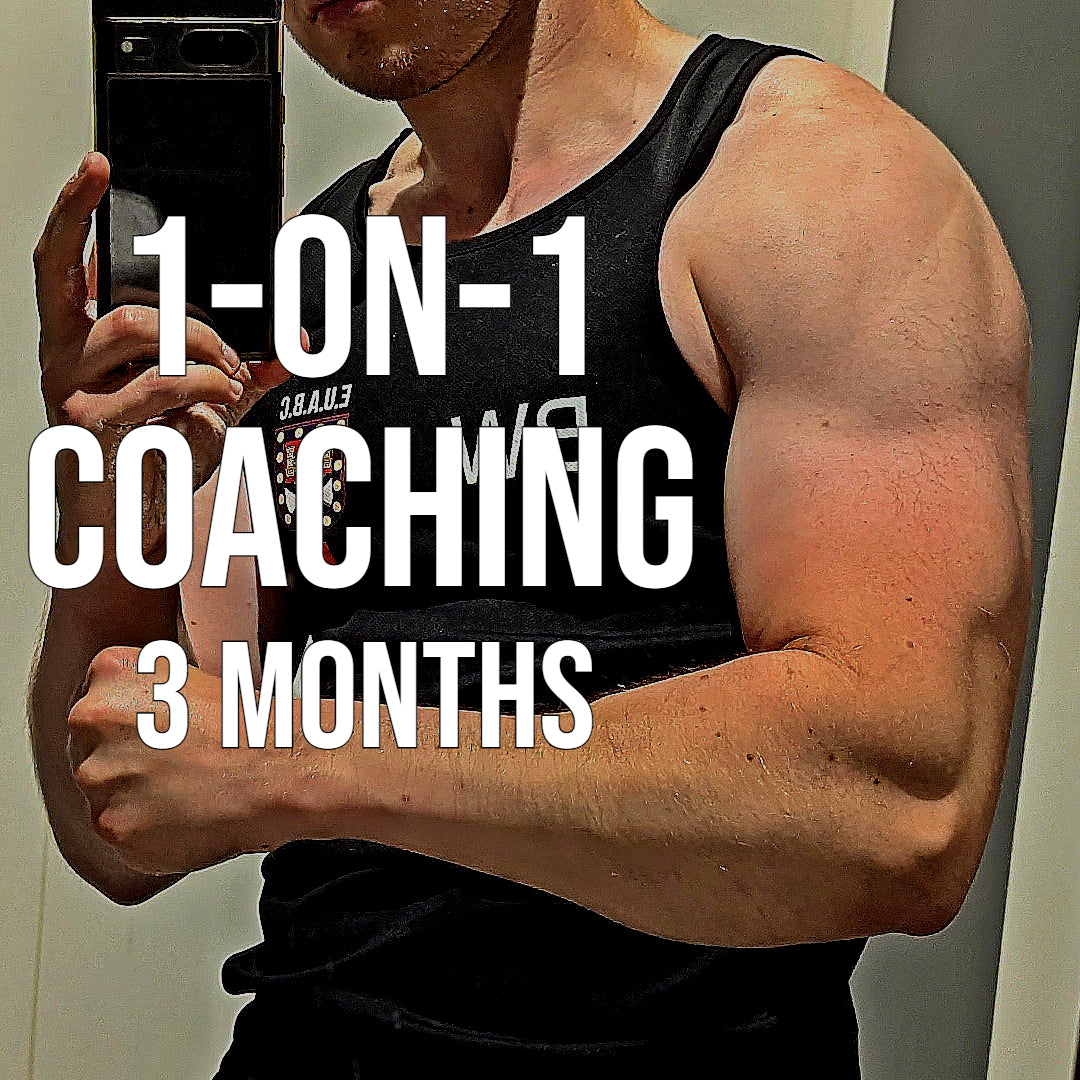 1-on-1 Fitness/Health Coaching (3 months)