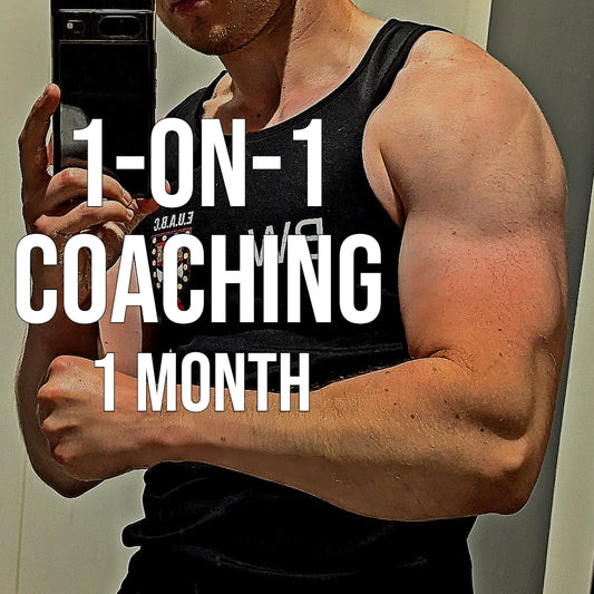 1-on-1 Fitness/Health Coaching (1 month)